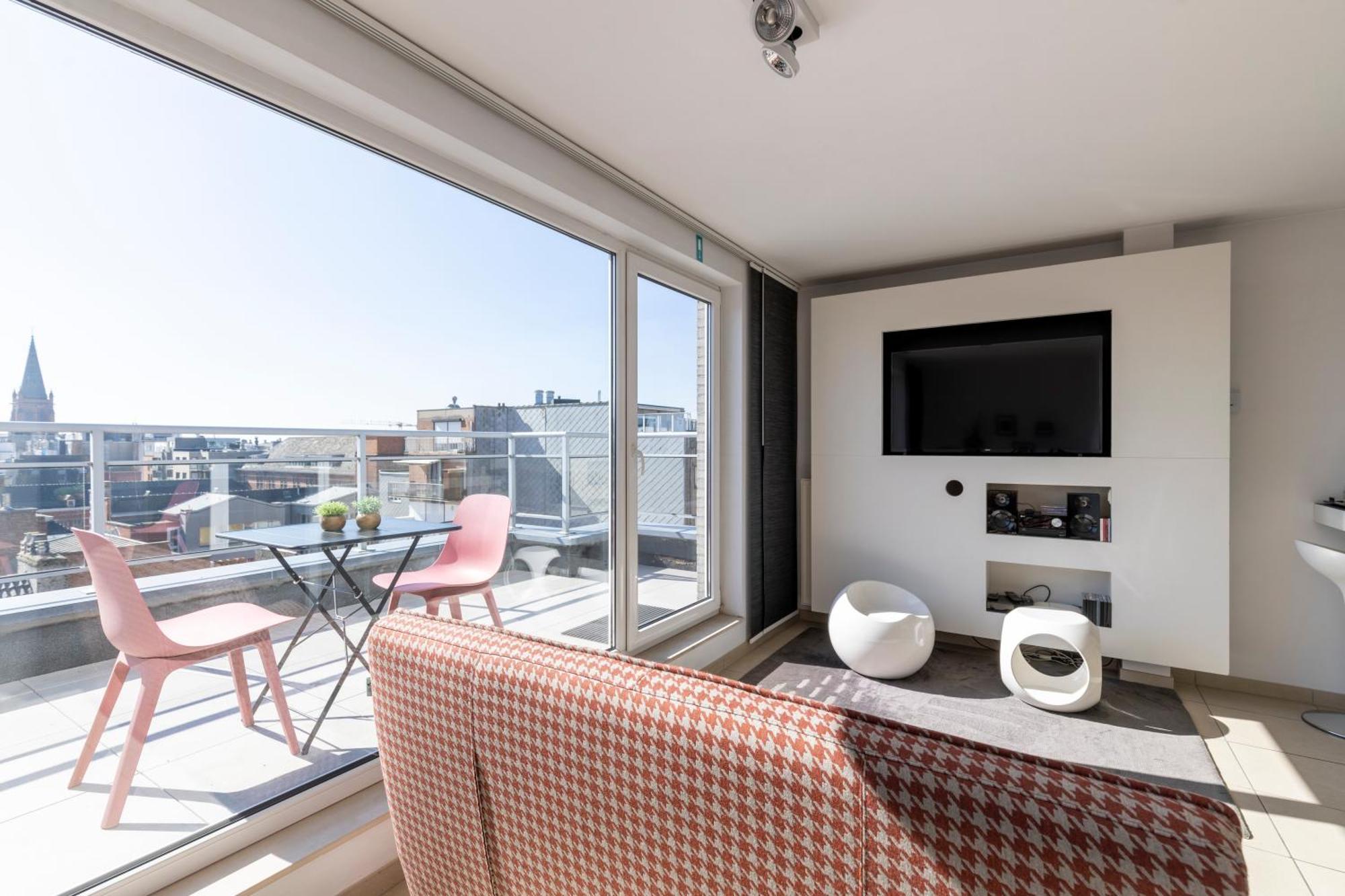 Penthouse Bij Leopoldpark Daire Oostende Dış mekan fotoğraf